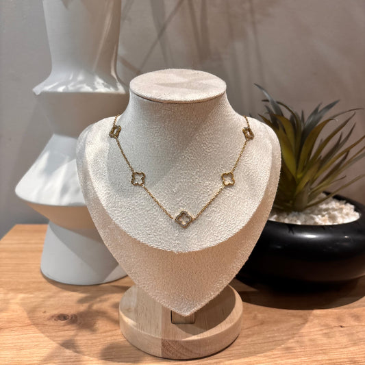 Collier trèfle