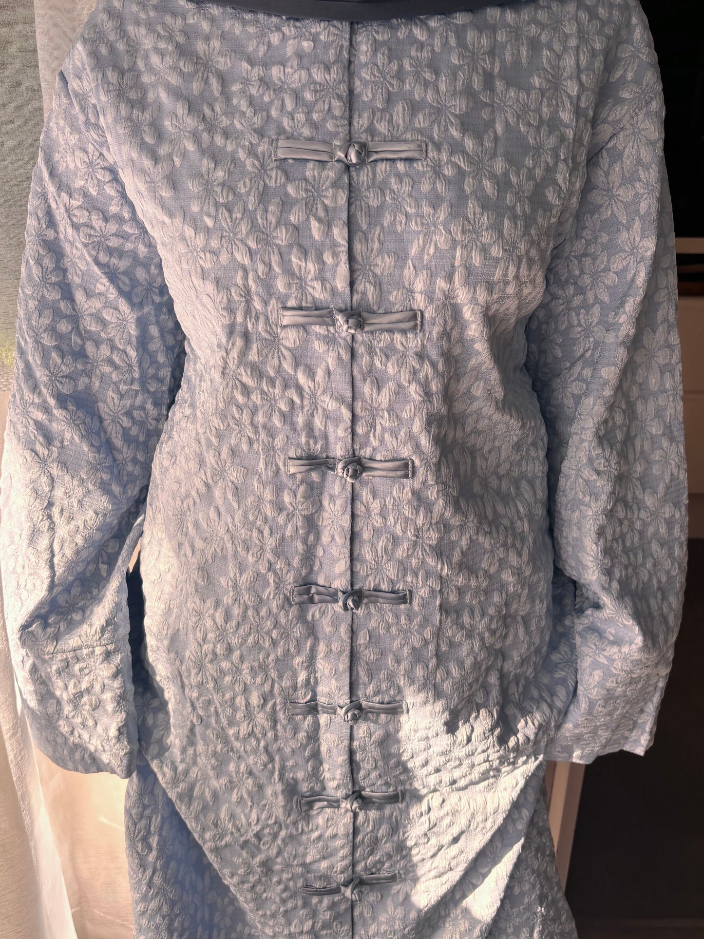 Abaya Jannat Bleue