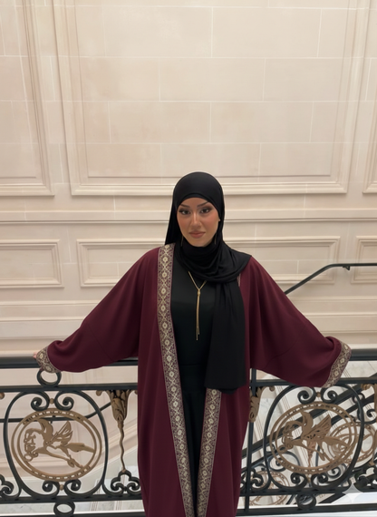 Kimono Royal Oriental Bordeaux