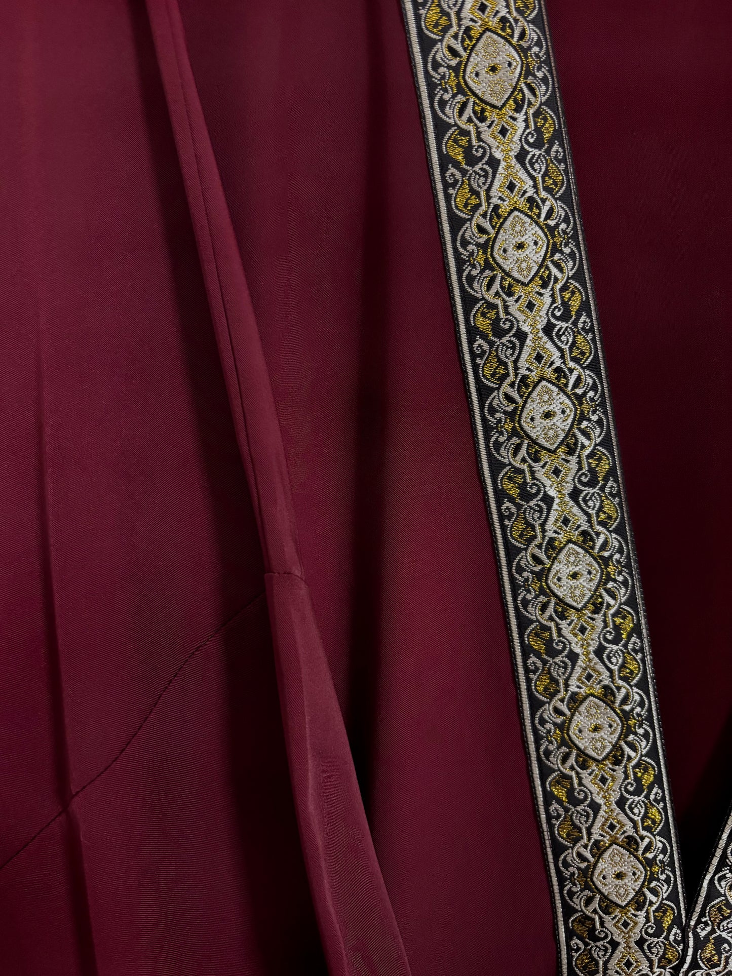 Kimono Royal Oriental Bordeaux